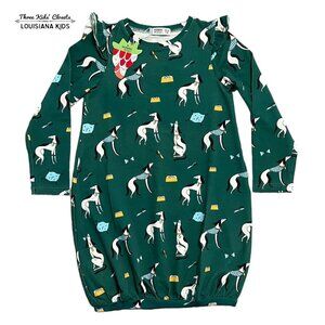 NEW Raspberry Republic Sz 128/134 (7-9Y) Organic Aristodogs Dog Dress